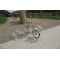 Bicycle parking rack | Two-sided rack | 2 x 5 Bicycleslength: 1750 mm